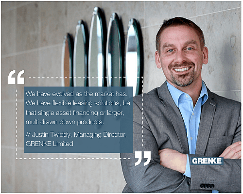 Justin Twiddy, Managing Director GRENKE Limited, discusses asset finance in the Irish Market and GRENKE’s strengths as a customer focused, personal digital company in a recent interview with LeasingLife magazine.